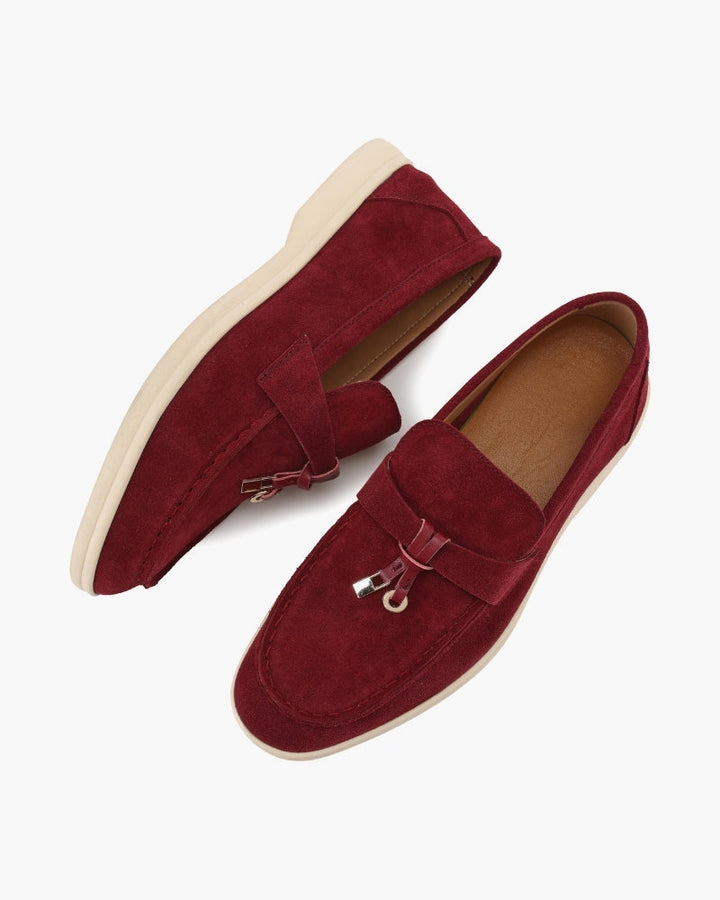 Valentina Suede Loafers - Audace Vive