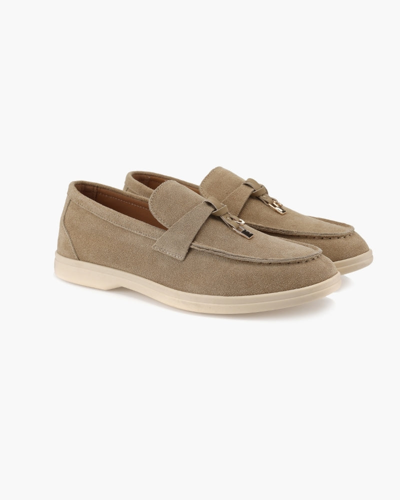 Valentina Suede Loafers - Audace Vive