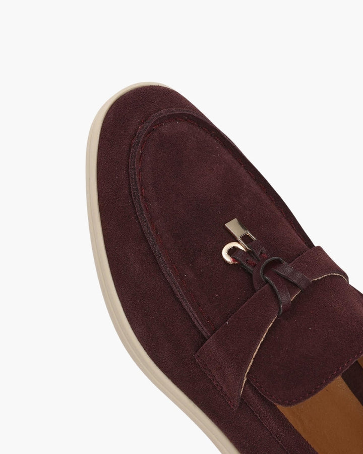 Valentina Suede Loafers - Audace Vive