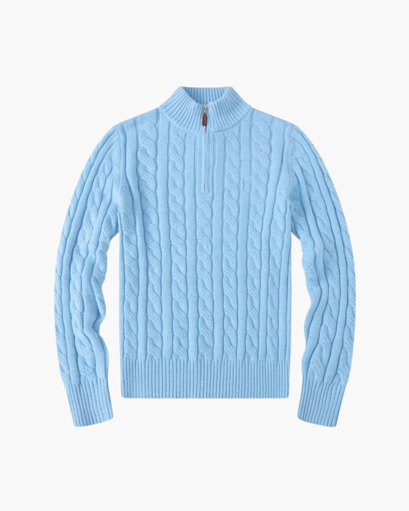 Women's Belmont Half Zip Sweater - Audace Vive