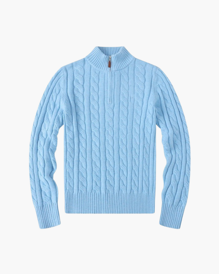 Women's Belmont Half Zip Sweater - Audace Vive