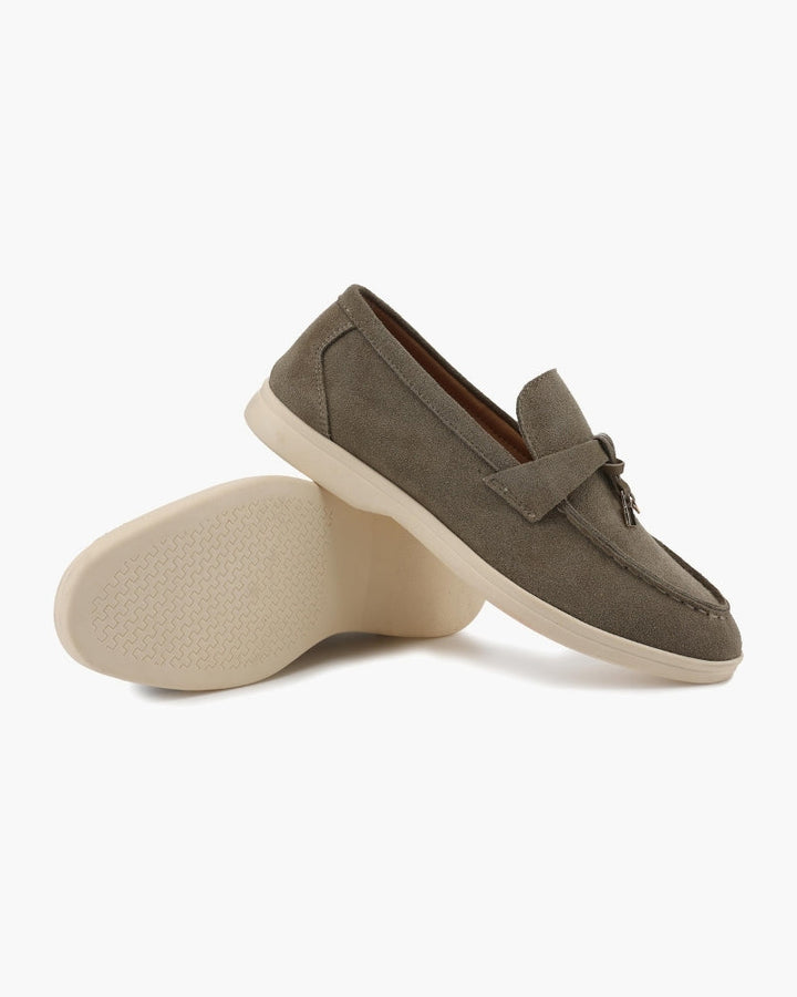 Valentina Suede Loafers - Audace Vive