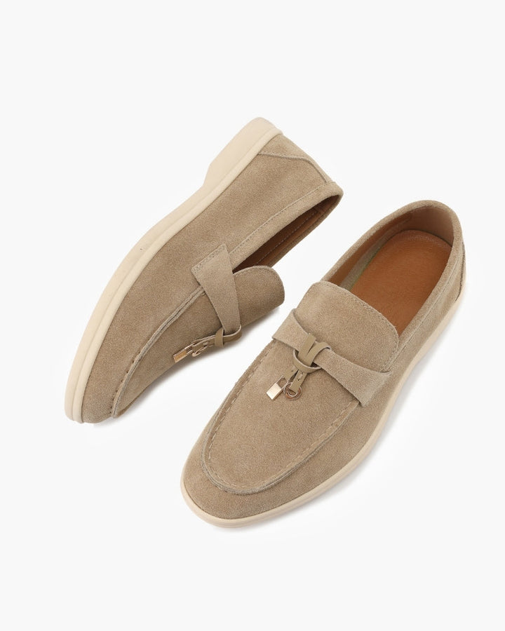 Valentina Suede Loafers - Audace Vive