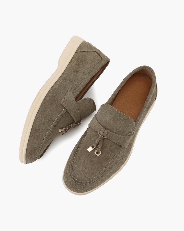 Valentina Suede Loafers - Audace Vive
