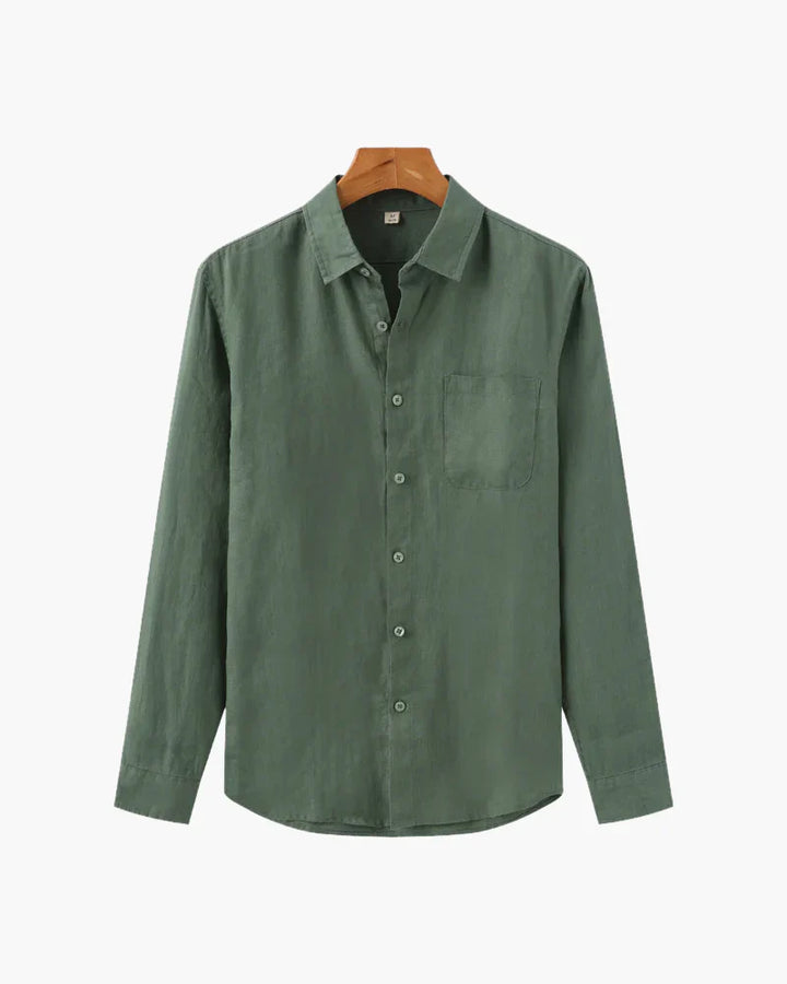The Langford Linen Shirt - Audace Vive