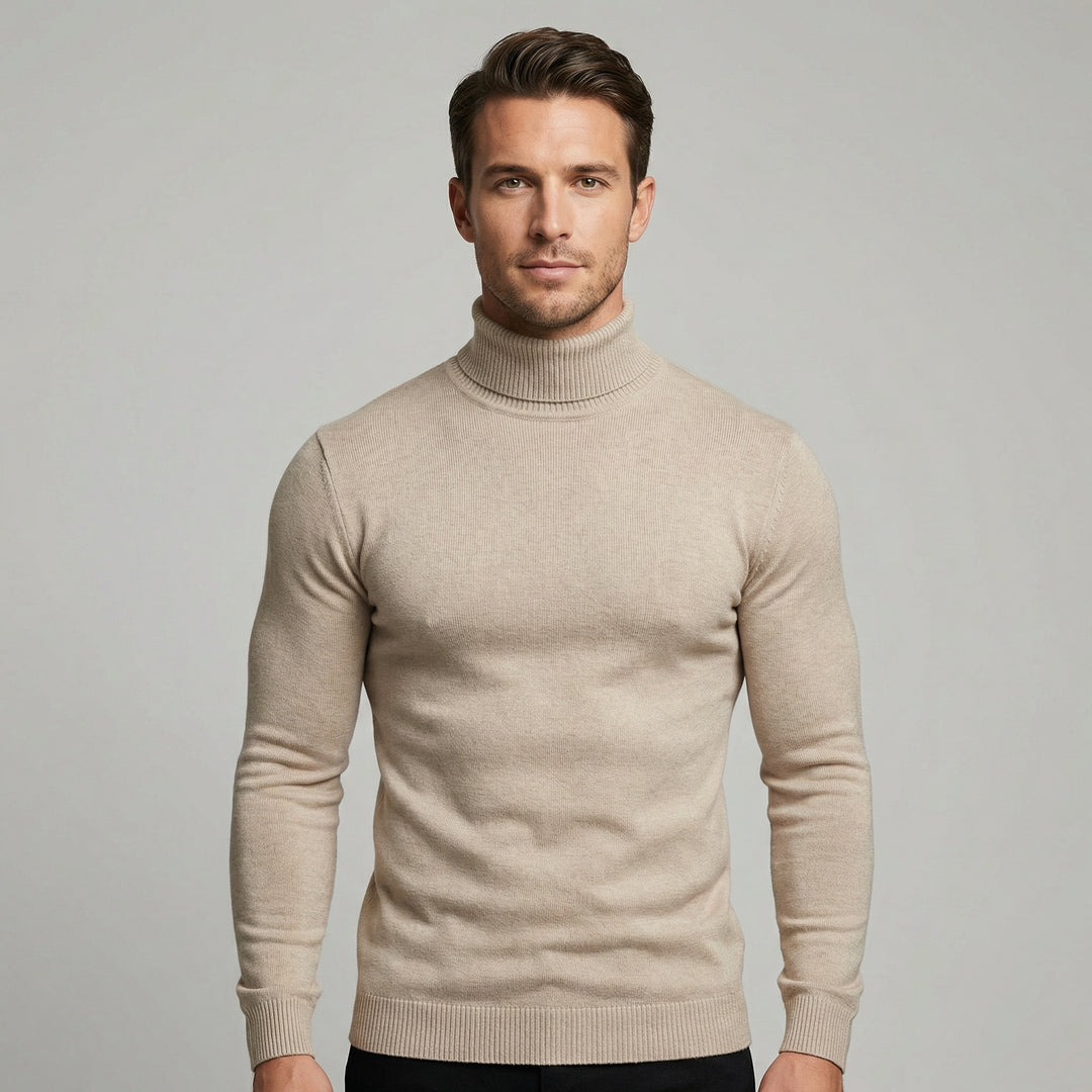 The Somerset Wool Turtleneck - Audace Vive