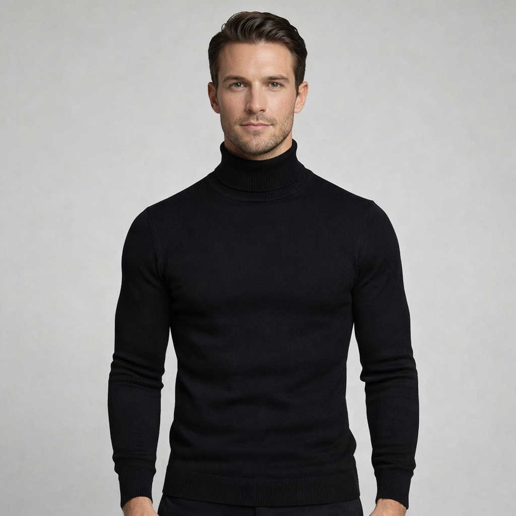 The Somerset Wool Turtleneck - Audace Vive