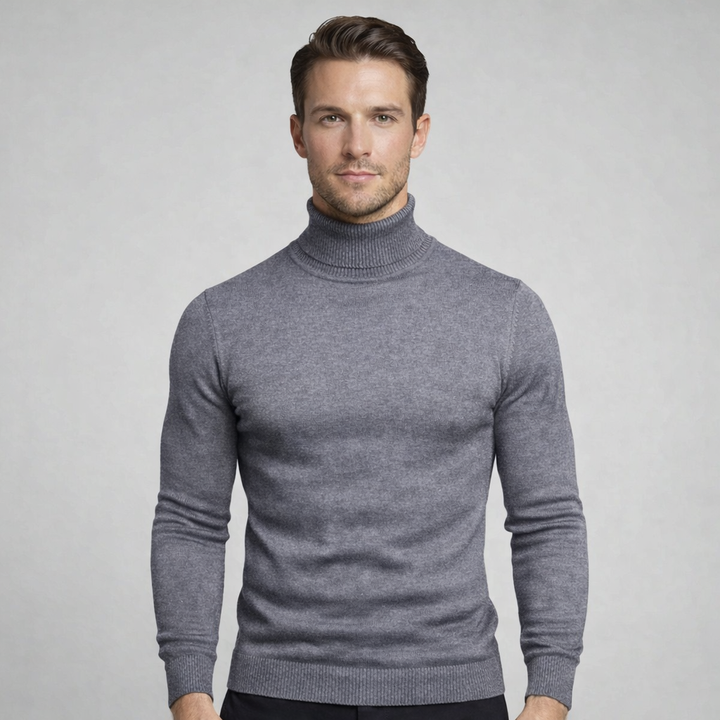 The Somerset Wool Turtleneck - Audace Vive
