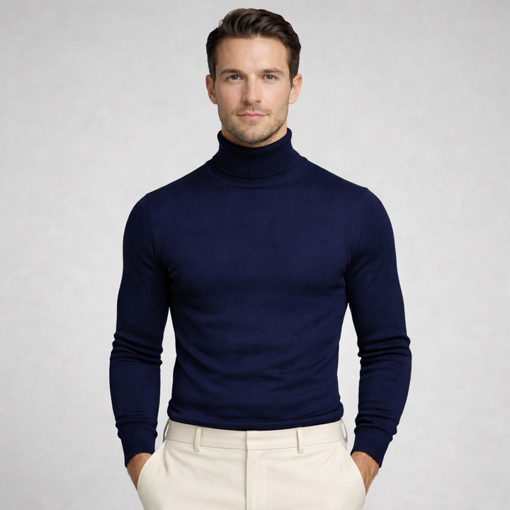 The Somerset Wool Turtleneck - Audace Vive