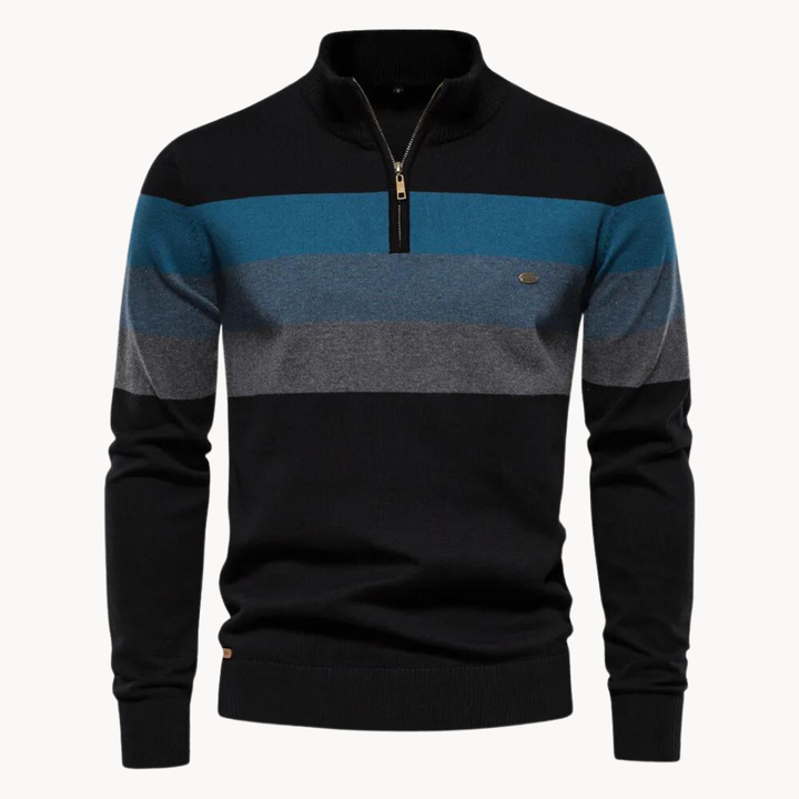 Savoy Quarter Zip Sweater