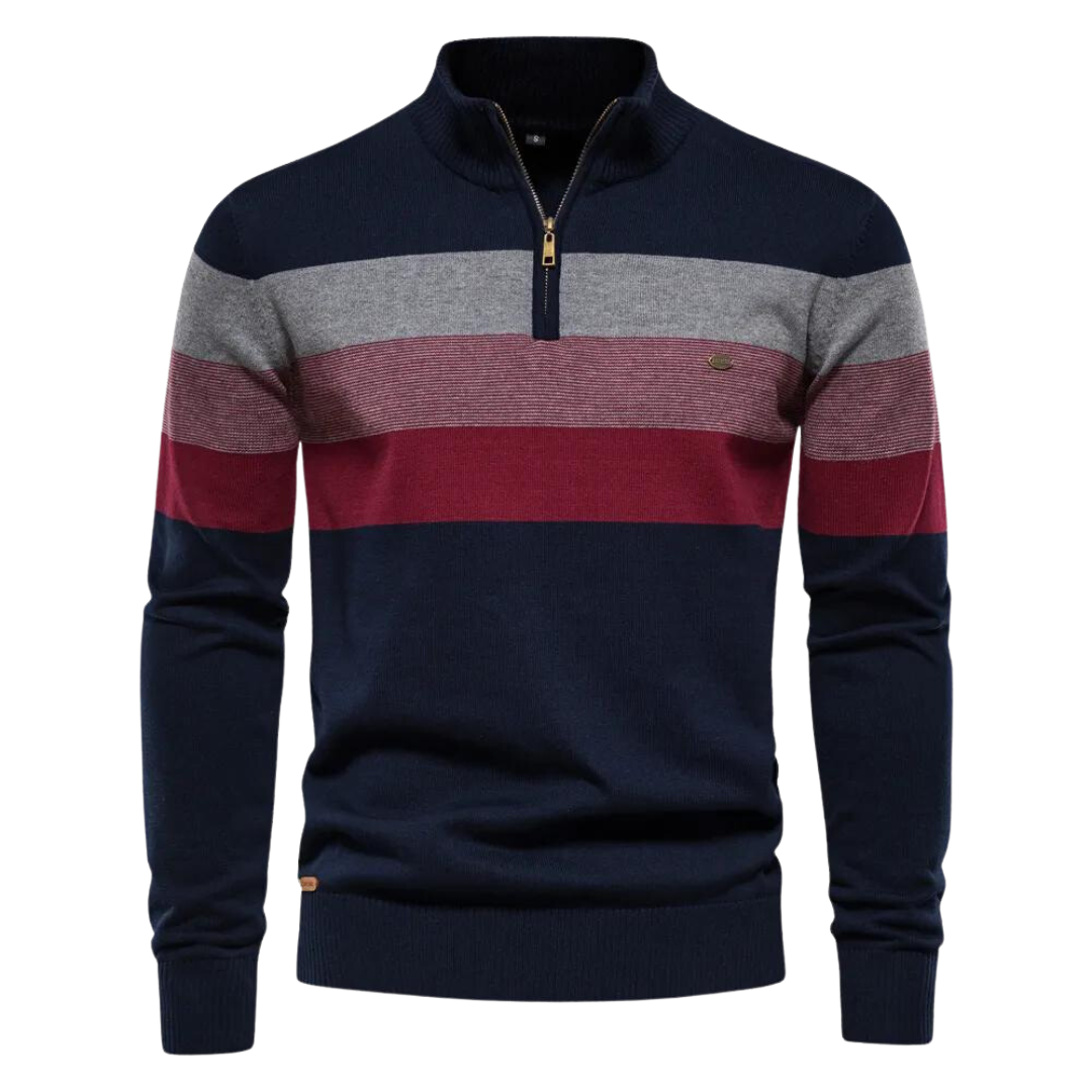 Savoy Quarter Zip Sweater