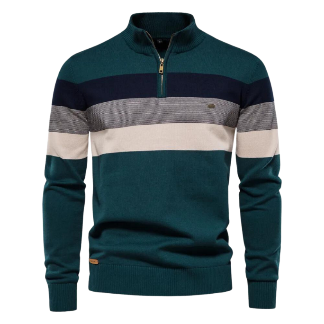 Savoy Quarter Zip Sweater