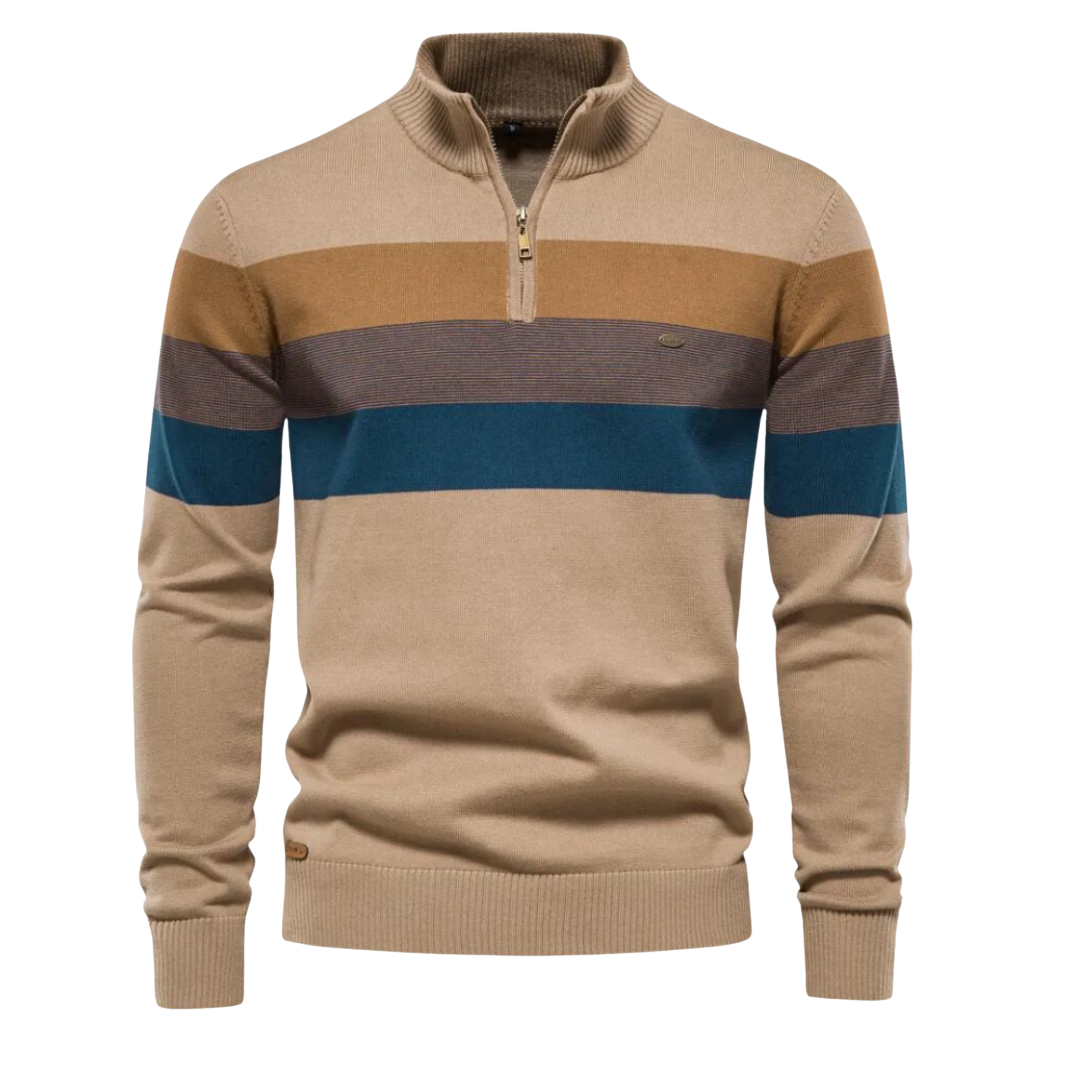 Savoy Quarter Zip Sweater
