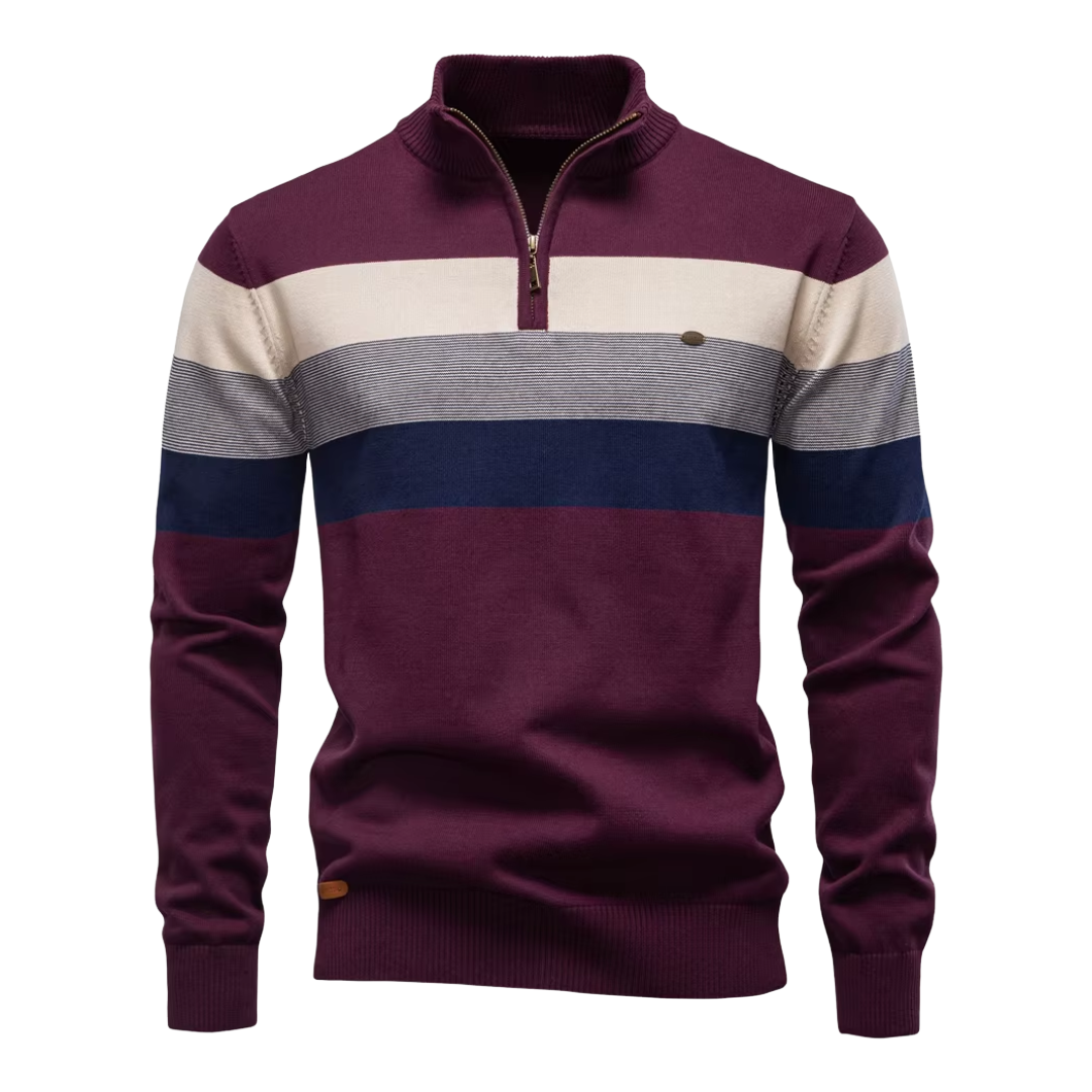 Savoy Quarter Zip Sweater