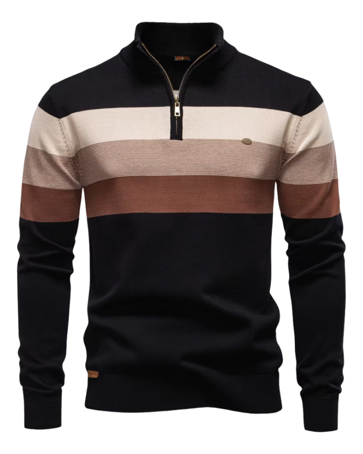 Savoy Quarter Zip Sweater