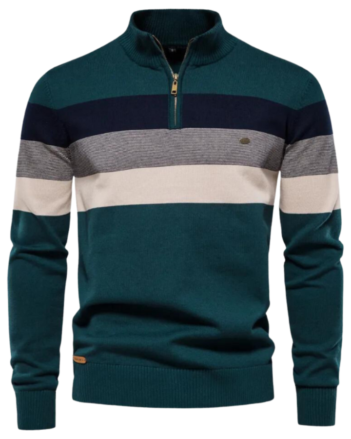 Savoy Quarter Zip Sweater