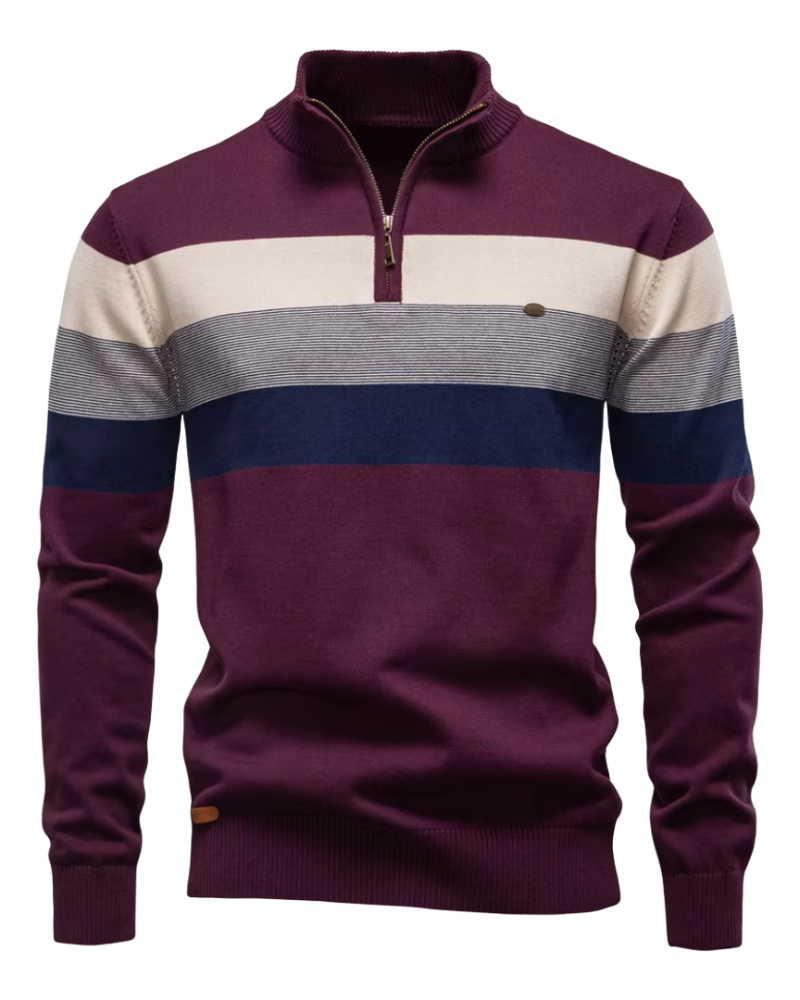 Savoy Quarter Zip Sweater