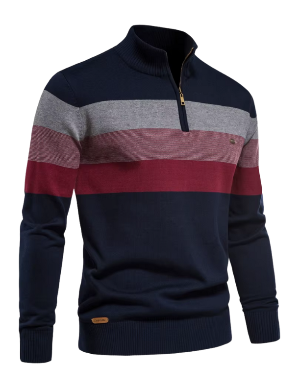Savoy Quarter Zip Sweater - Audace Vive