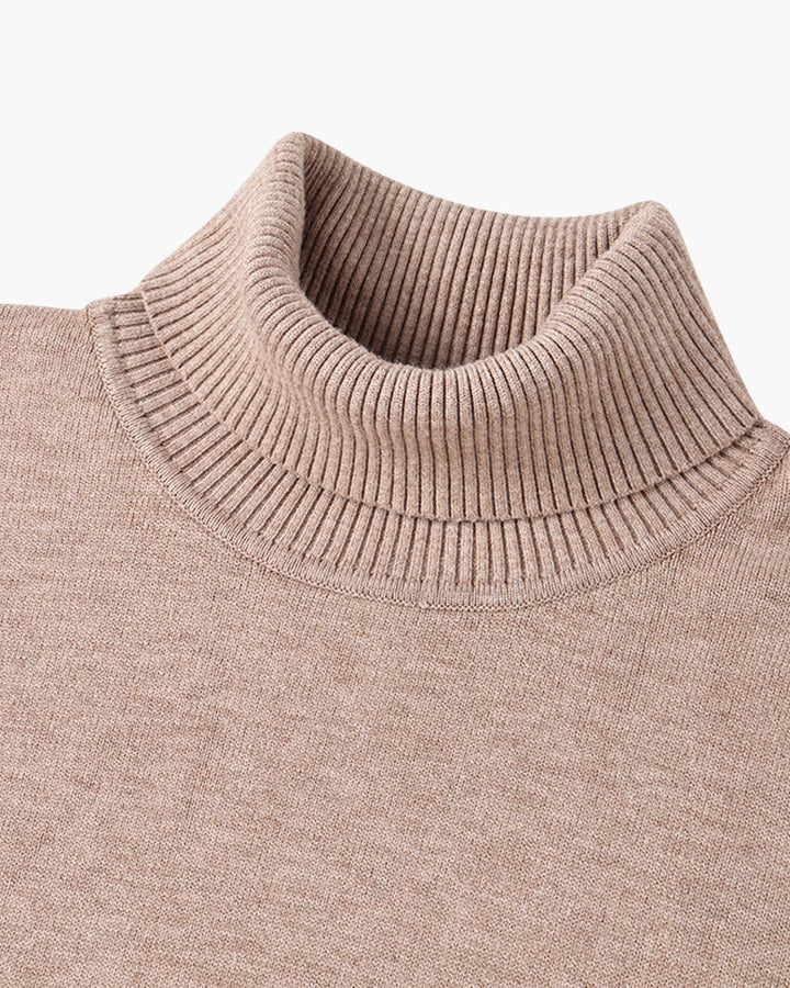 The Somerset Wool Turtleneck - Audace Vive
