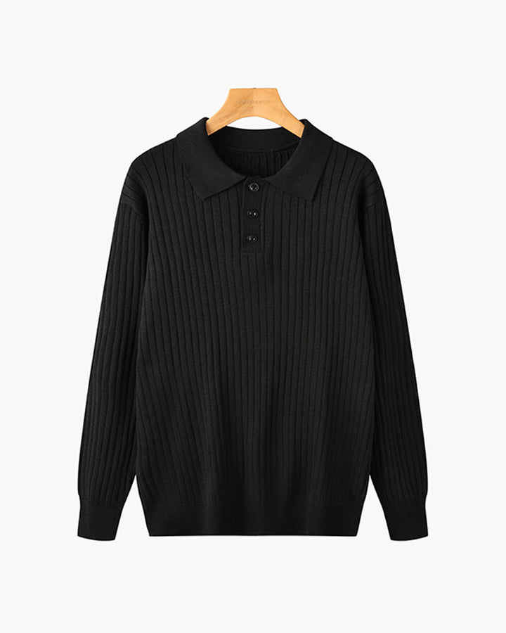 The Ashton Polo Knit - Audace Vive