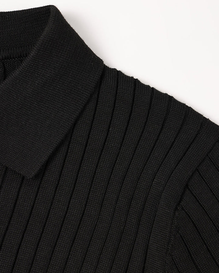 The Ashton Polo Knit - Audace Vive