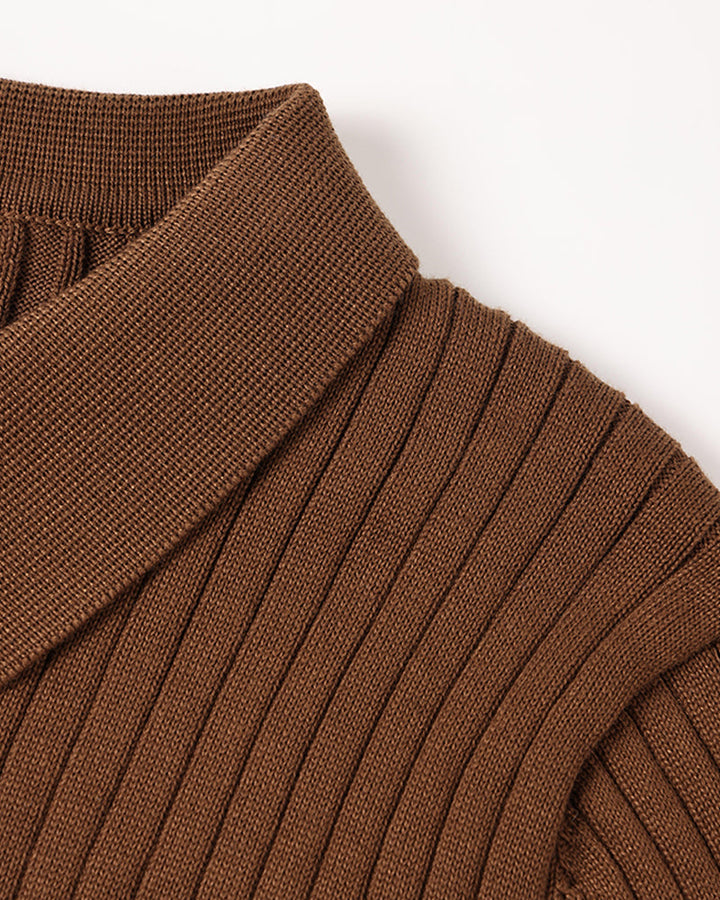 The Ashton Polo Knit - Audace Vive