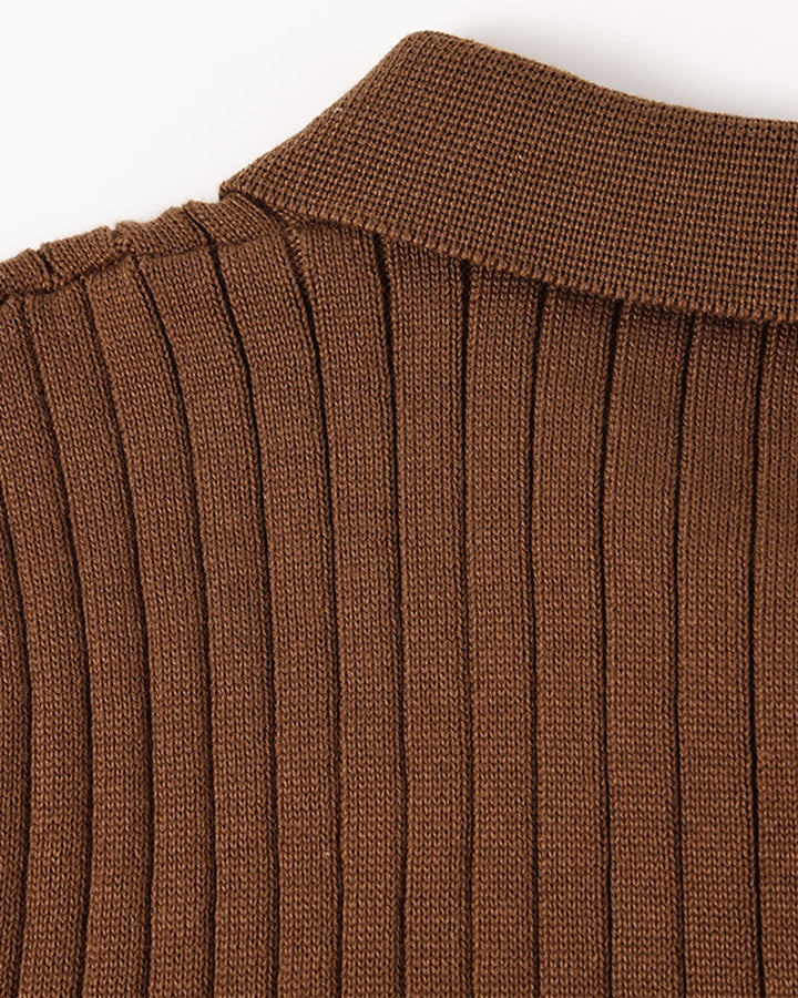 The Ashton Polo Knit - Audace Vive