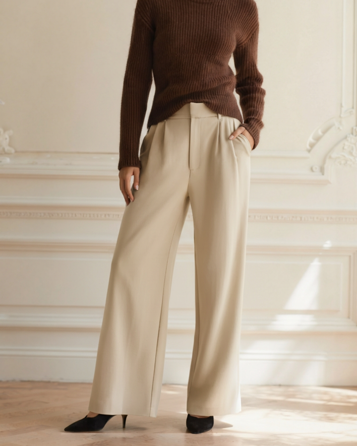 The Pleat Wide-Leg - Audace Vive