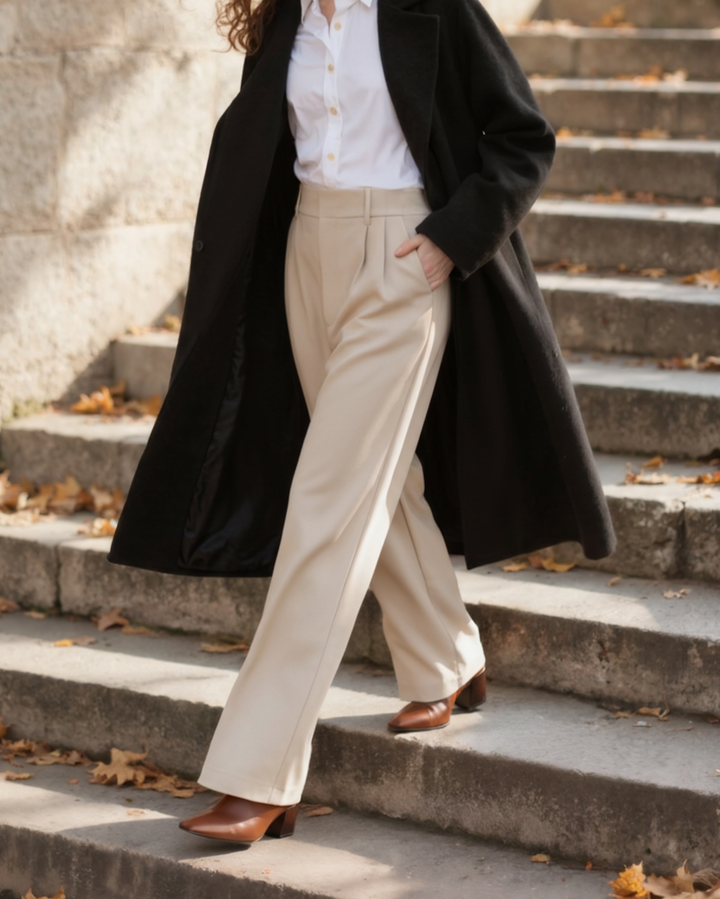 The Pleat Wide-Leg - Audace Vive