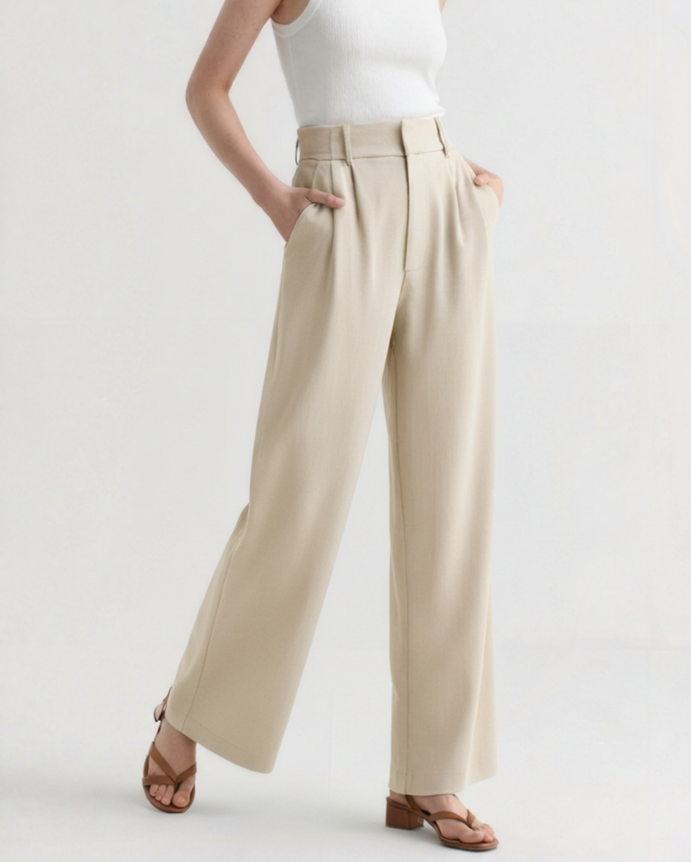 The Pleat Wide-Leg - Audace Vive