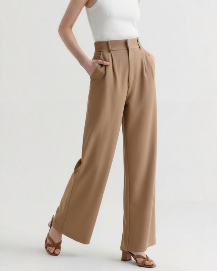 The Pleat Wide-Leg - Audace Vive