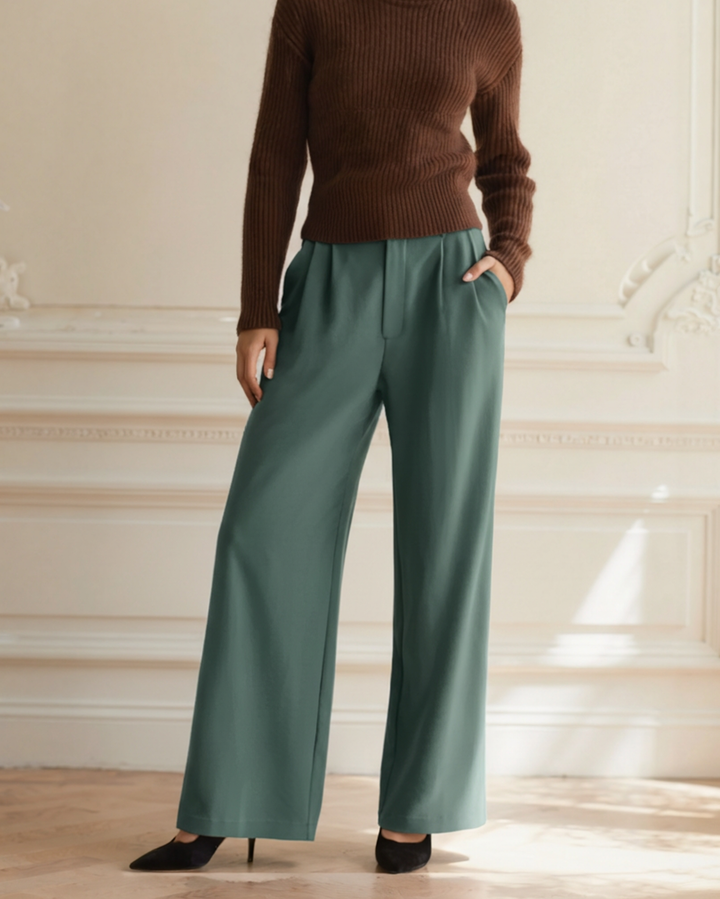 The Pleat Wide-Leg - Audace Vive