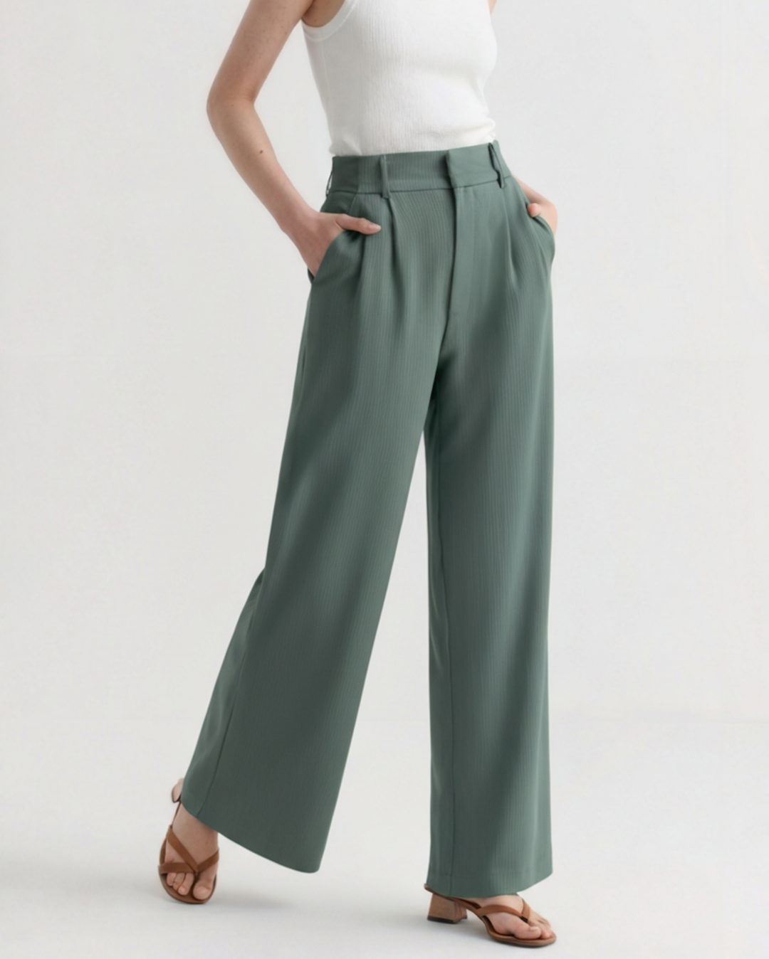 The Pleat Wide-Leg - Audace Vive