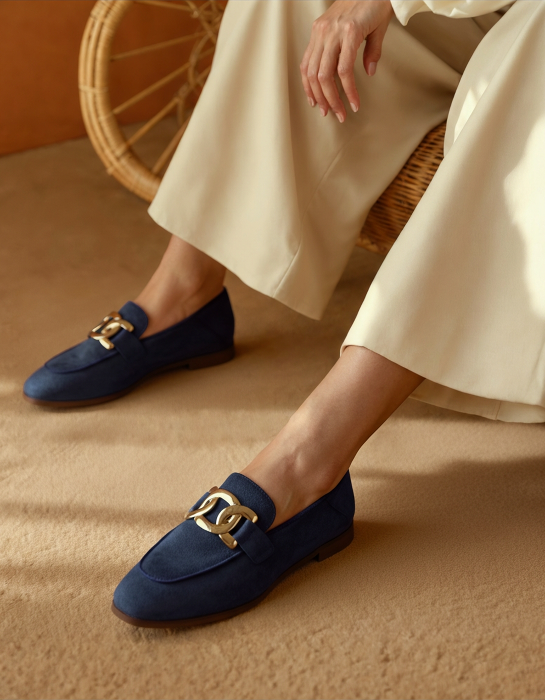 Maria Suede Loafers - Audace Vive