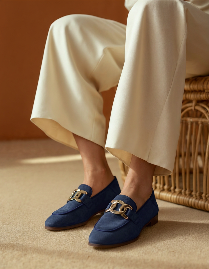Maria Suede Loafers - Audace Vive