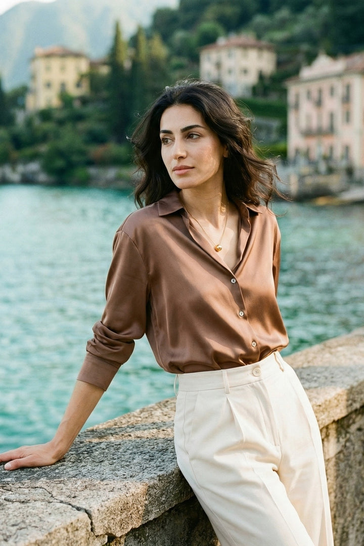 The Riviera Blouse - Audace Vive